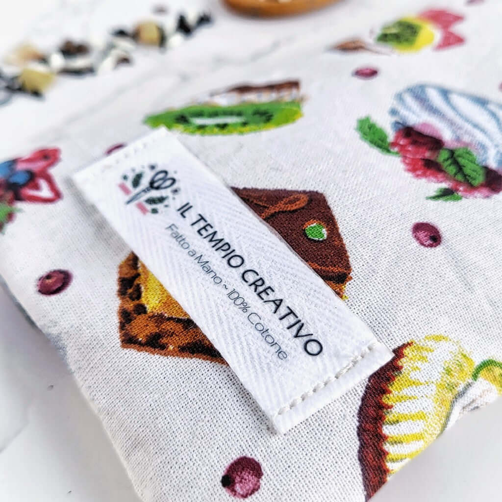 FRUTTATO • TEA NERO COCCO e MANGO - Cuscino Rilassante per Occhi