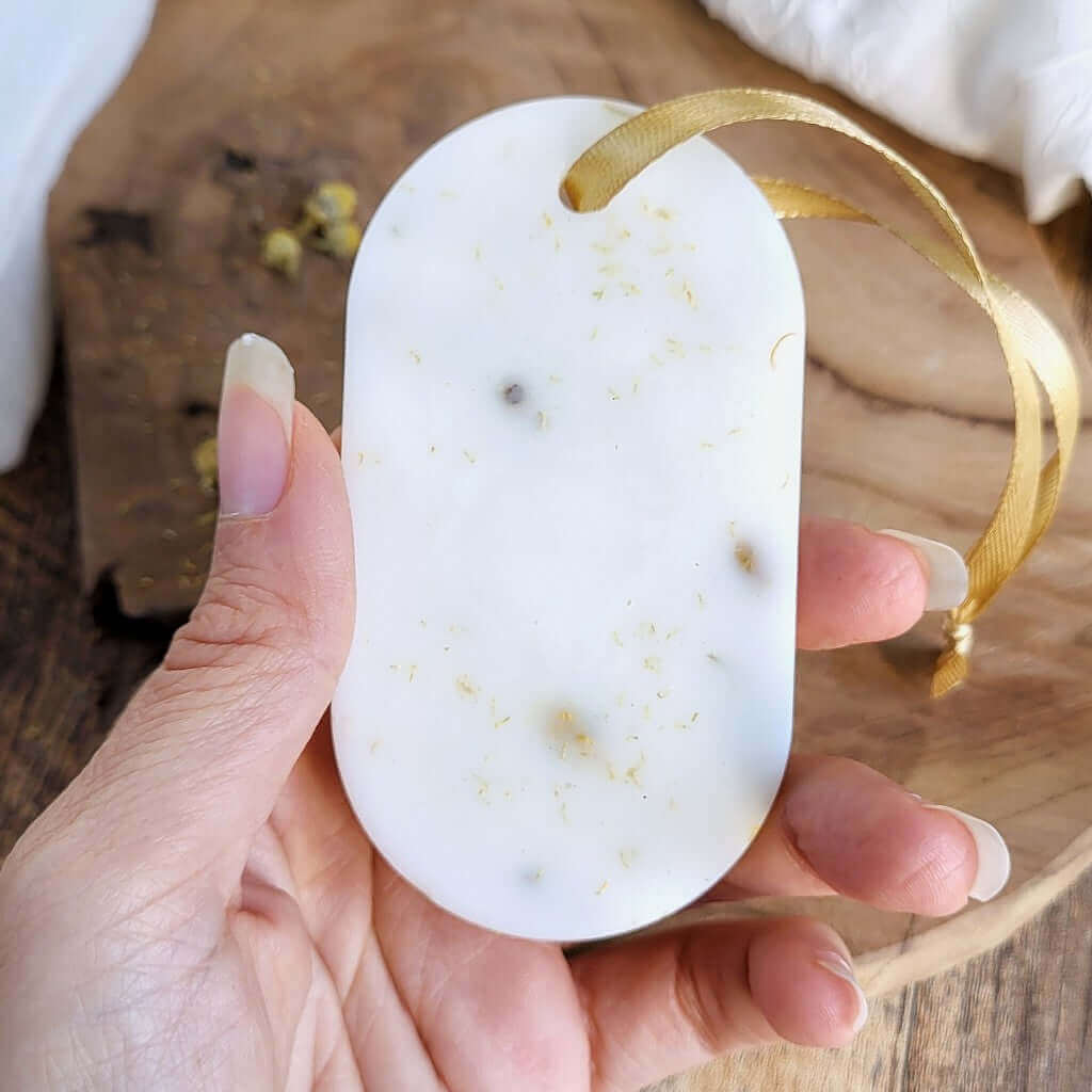 Tartina profuma armadio e cassetti in cera di soia naturale e vegetale
