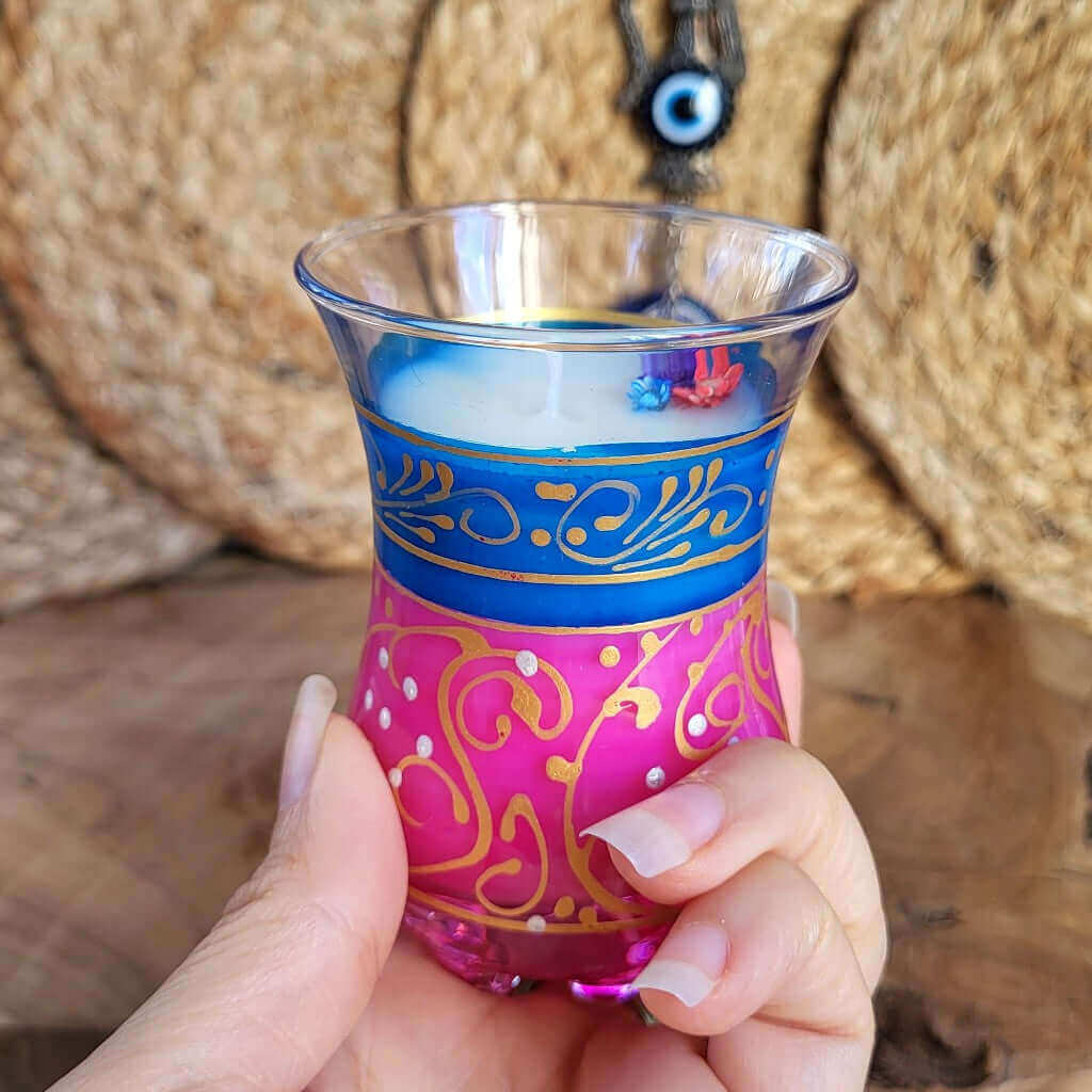 Originale candela profumata in cera di soia dedicata ad Istanbul Turchia