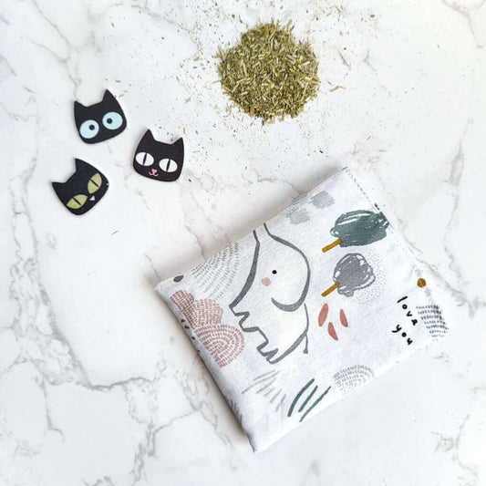 5 Cuscini Con Erba Gatta Per Gatti - Giocattoli Interattivi In Peluche | Anti Stress E Divertimento - Foto 8