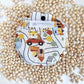Cuscino rilassante per bimbi bambini in puro cotone 100%, sfoderabile e lavabile, con noccioli di ciliegia