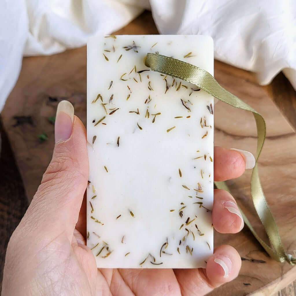 Tartina profuma armadio e cassetti in cera di soia naturale e vegetale