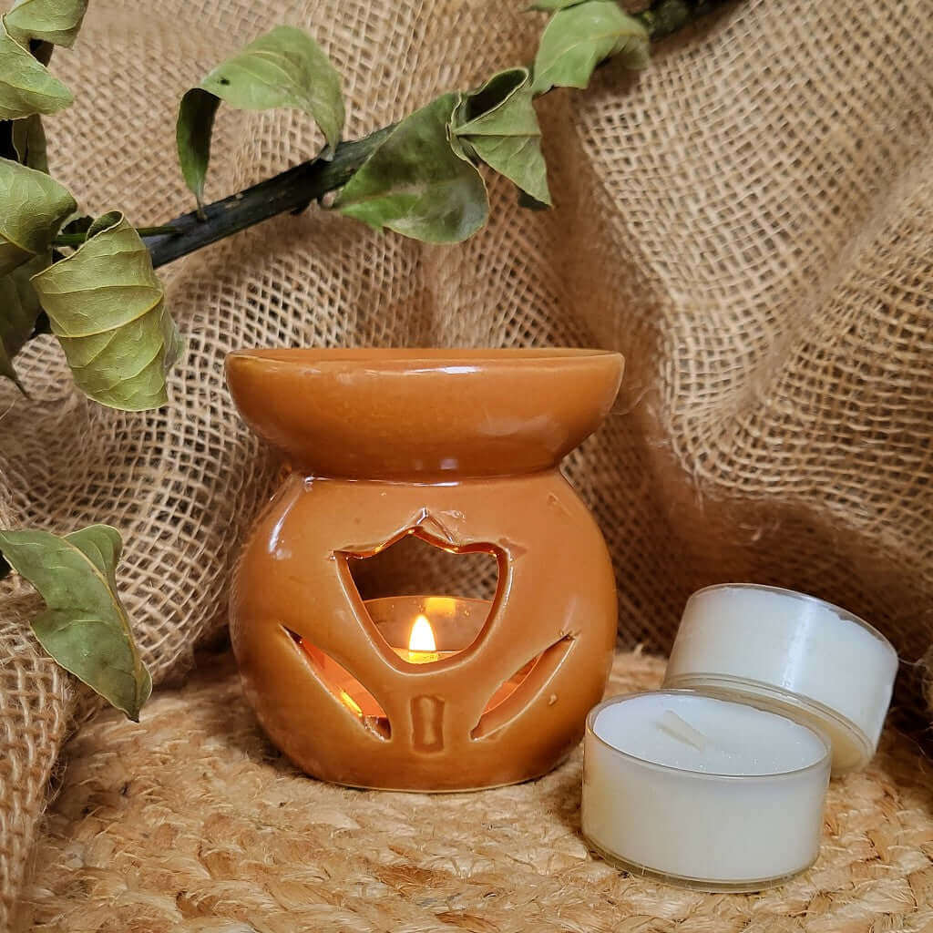 Bruciaessenze per tart profumate in ceramica 